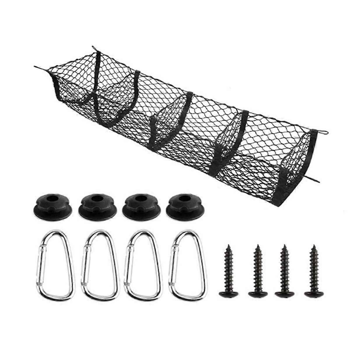 Cargo Net Trunk Bed Organizer, Mesh Storage Net, Trunk Cargo Net
