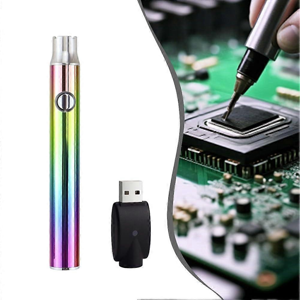 Rechargeable Soldering Iron Kit 350mAh Battery 3 Adjustable Heat Settings For DIY Applications