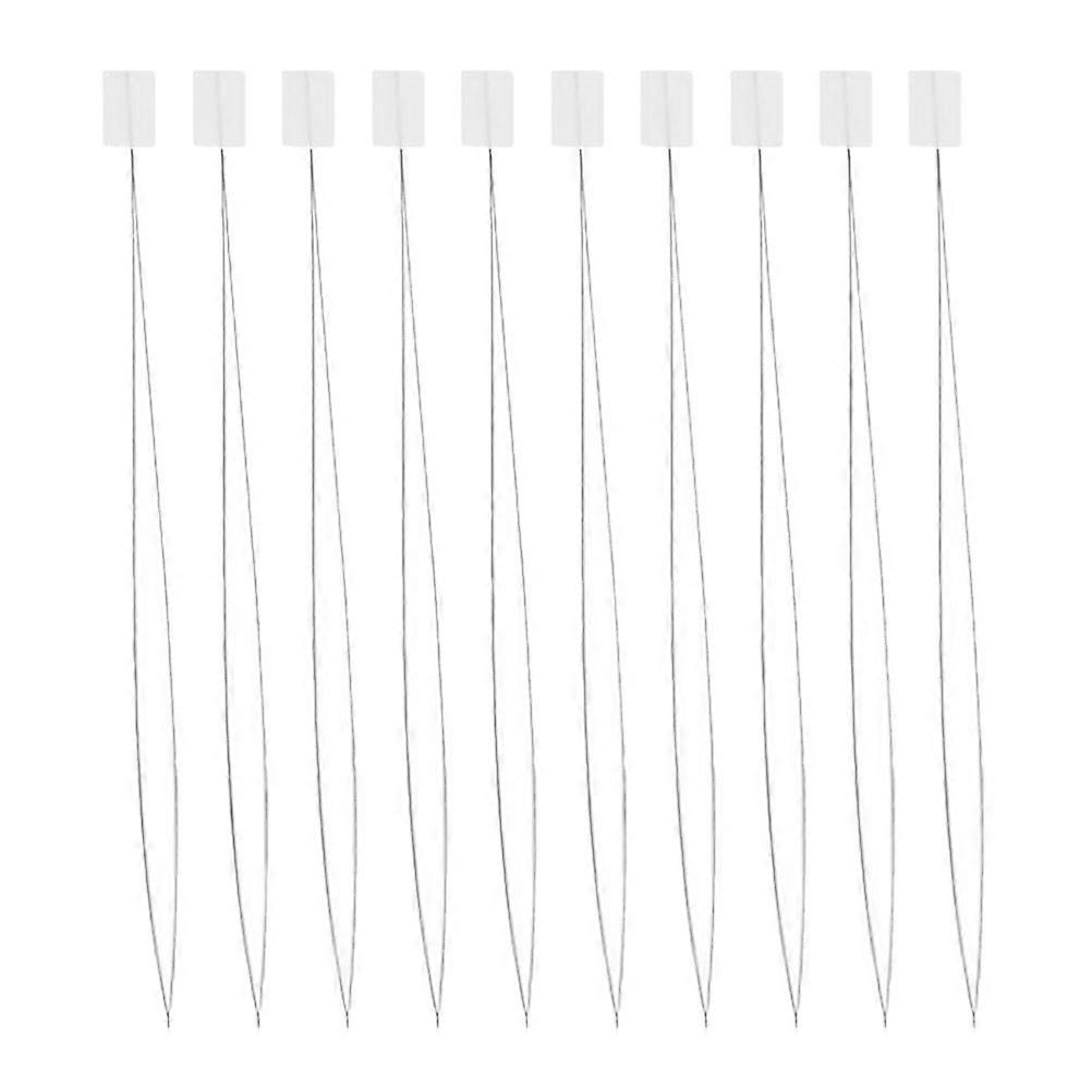 10pcs Punch Needle Threader Needle Threaders Sewing Machine Threader Beading Needle Needle Threading Tools Sewing Tool Portable Threader