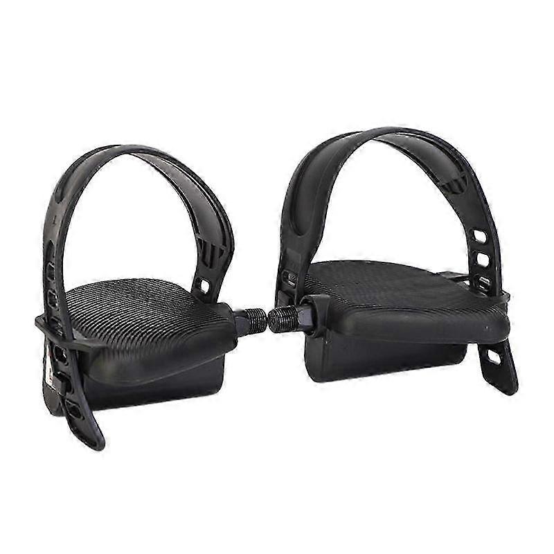 Exercise Bike Pedal Bike Parts with Straps Replacement Durable for Exercise