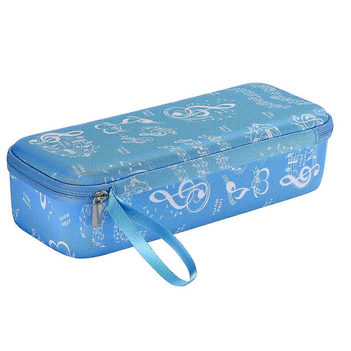 For Musical Instrument Storage Box, Protective Case-Blue