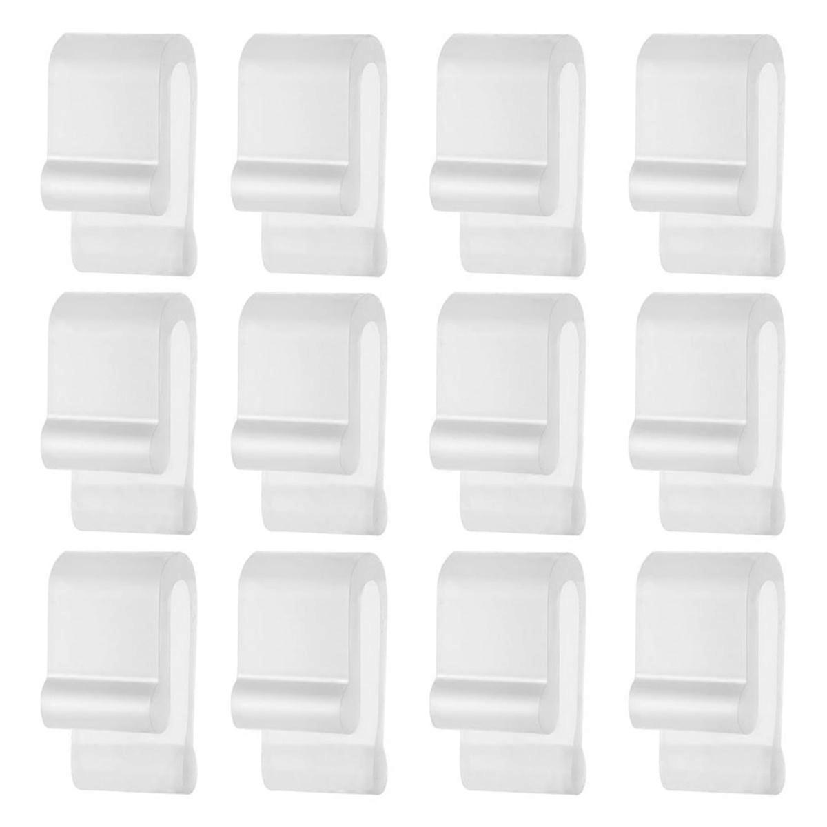 12pcs Dutch Oven Lid Protector Clips Silicone Cookware White