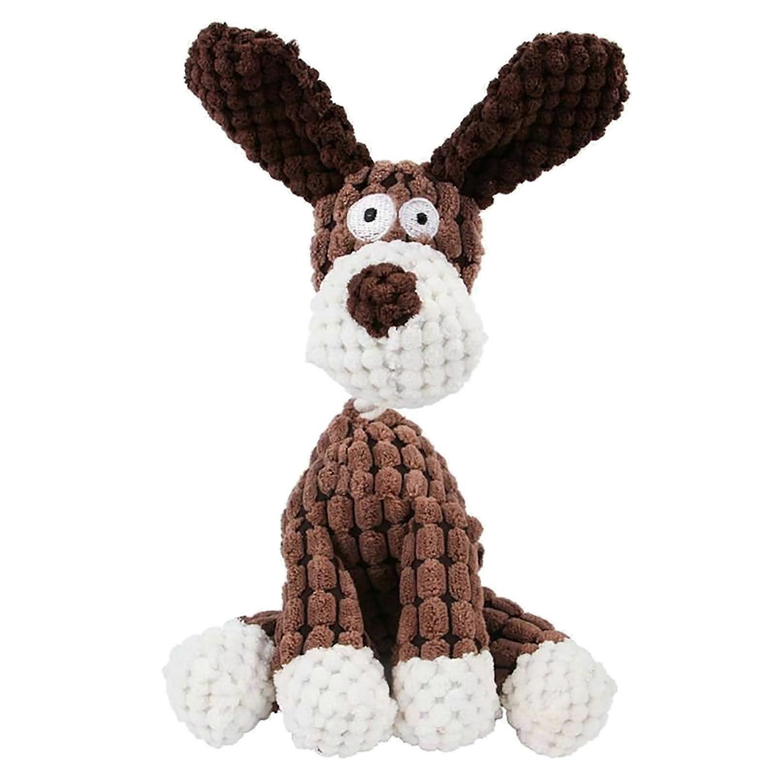 Smart Dog Puzzles for Large Dogs Plush Dog Toy Durable Stuffed Animal Plush Chew Toy With Squeak Cute Plush Dog Toy For Small To Medium Dogs