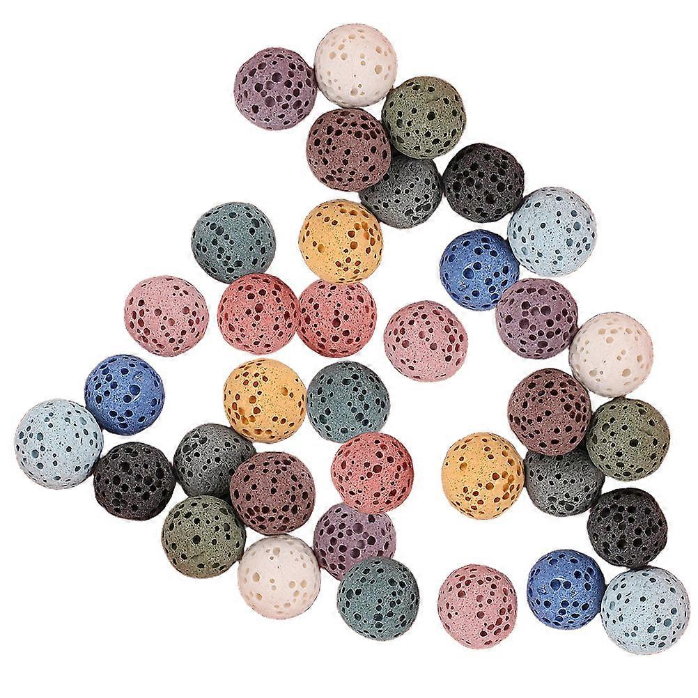 Aromatherapy Diffuser Beads 84 Pcs Round Assorted Color For Home Office And Car Air Freshening