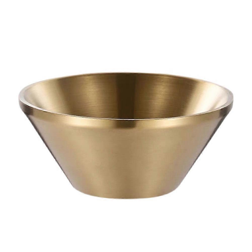 Multi-Function Korean Style Dessert Bowl Stainless Steel for Dessert 4Pcs