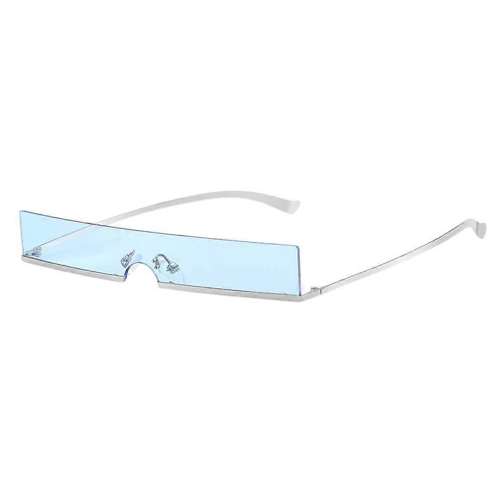 Sunglasses for Women Rimless Rectangular for 2Pcs with Sturdy Frame