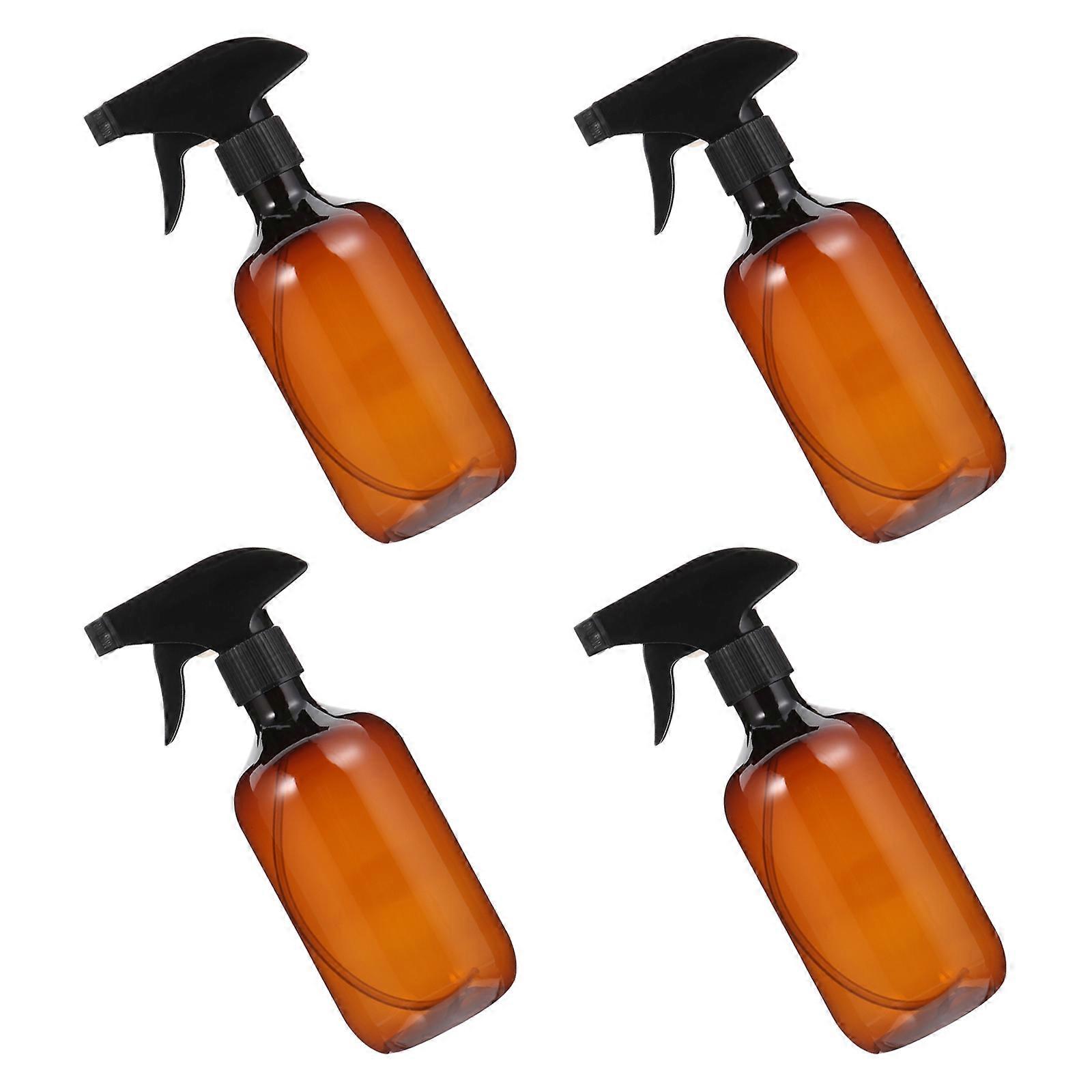 Liquid Sprayer Bottle Plastic Bottle for Storage 20Pcs Brown