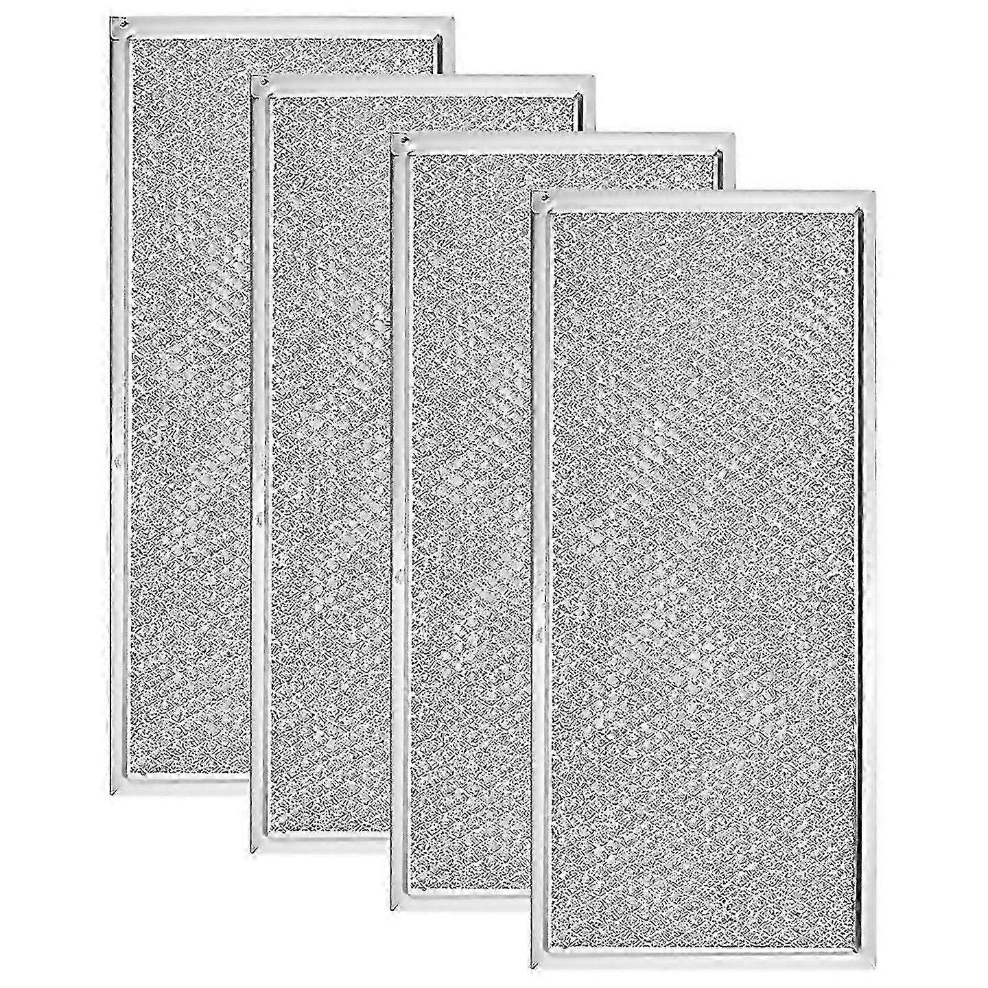 For 4pcs Microwave Grease Filter Aluminum Mesh Filter For 2025