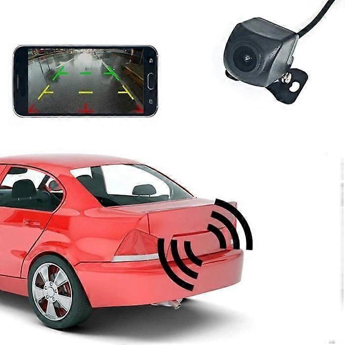 HD Wireless WiFi Rear View Camera Backup Camera for Car, Vehicles, WiFi Backup Camera with Night Vision, Monitor A91