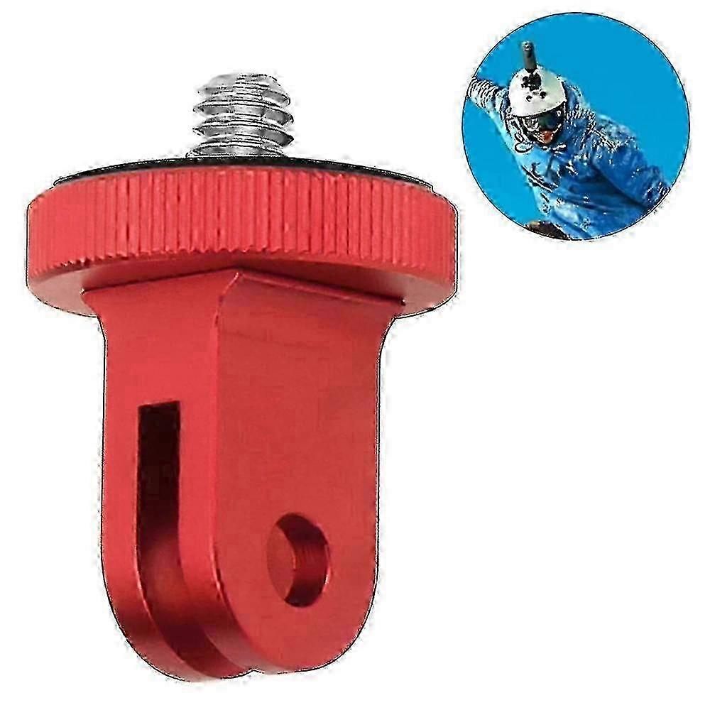 Aluminum Camera Tripod Adapter, Professional 1/4 Inch Thread For Wide Application, Strong Compatibility With Action Cameras