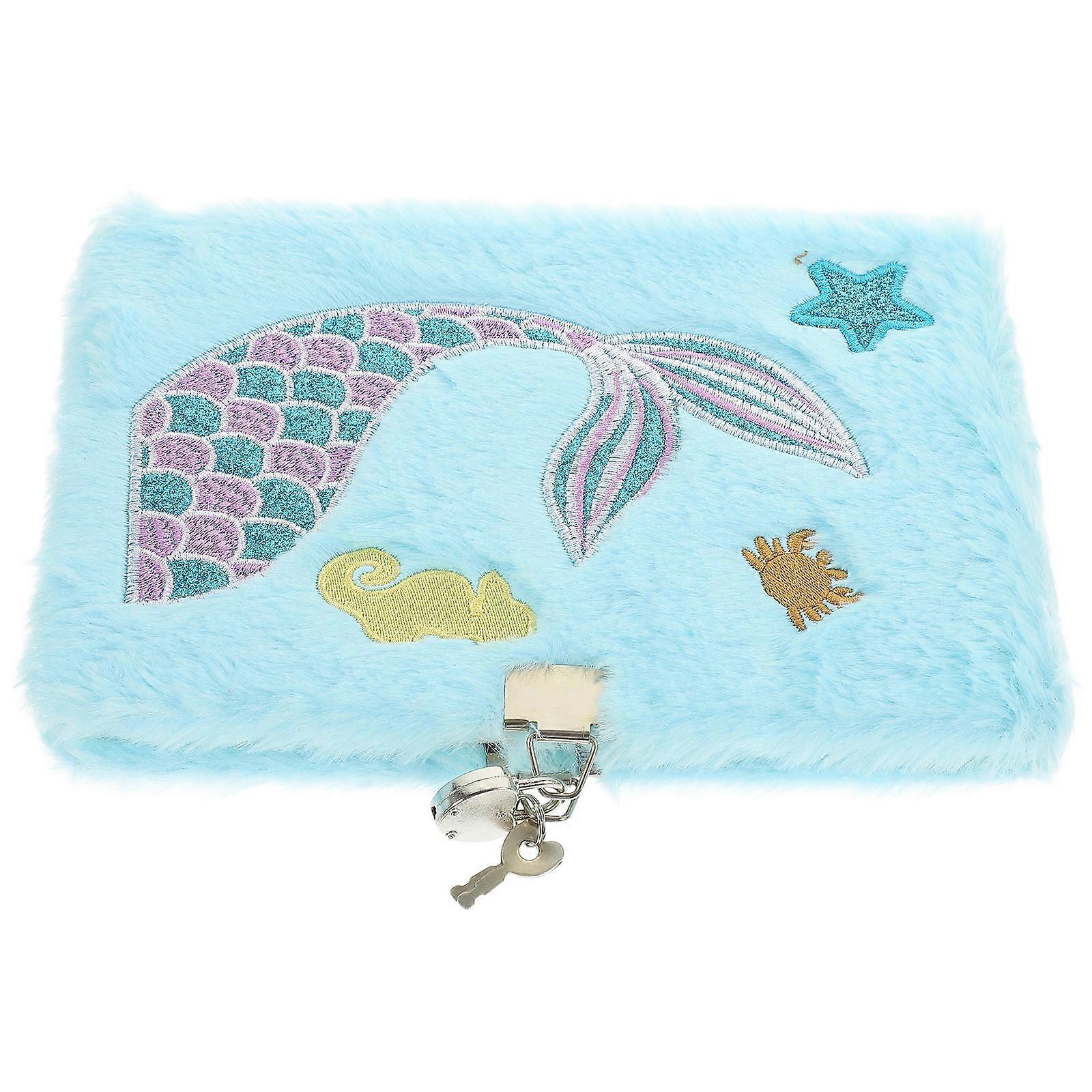 Cartoon Notebook Plush Cover Notebook for Writing Book 5Pcs Pack