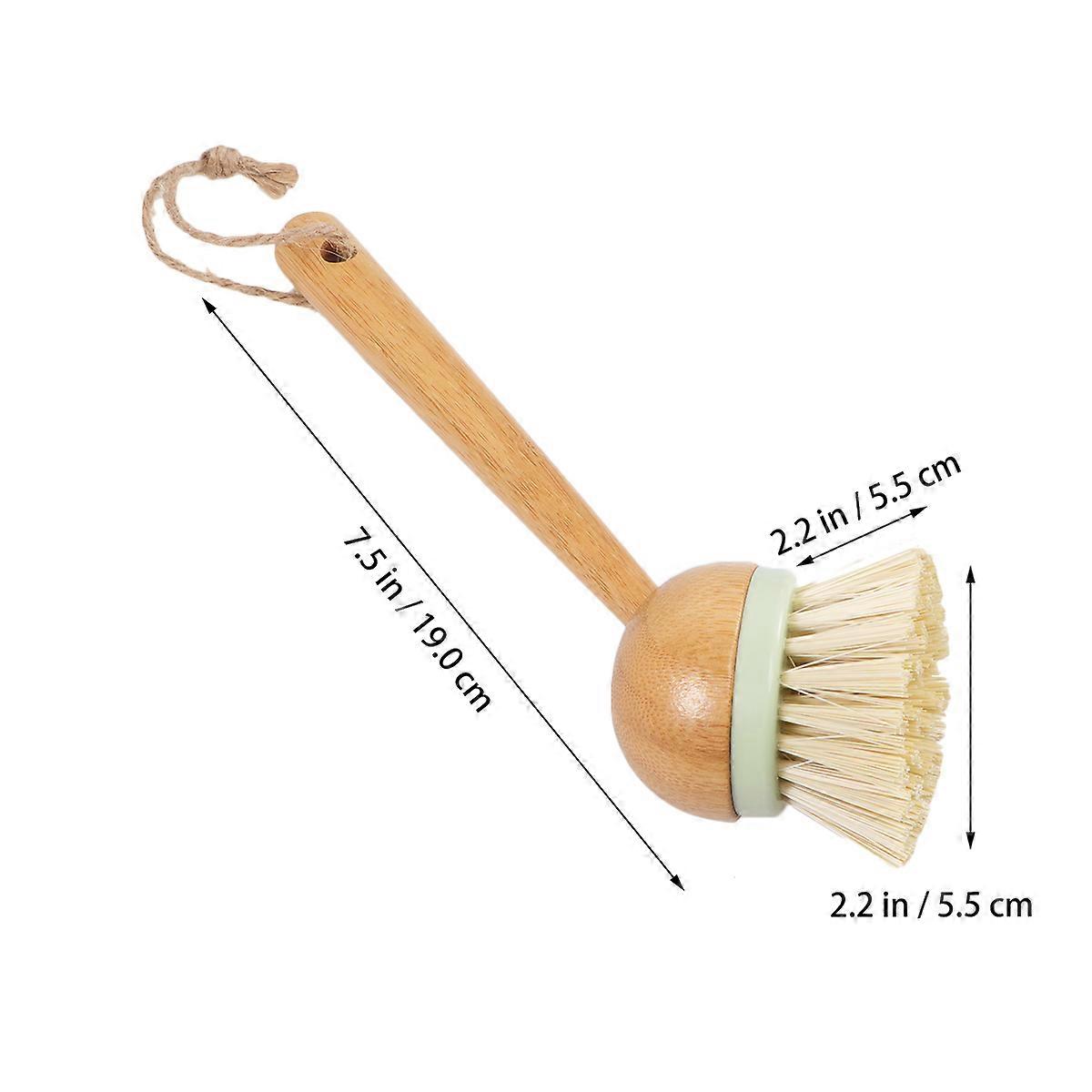 Long Handle Multi Functional Cleaning Brush Suitable For Home Users Kitchen Tool 1Pack