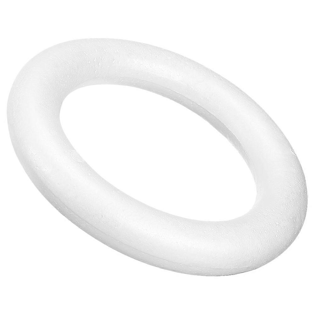 Foam Circles for Crafts Foam Craft Circle for DIY Use 4Pcs White Rings