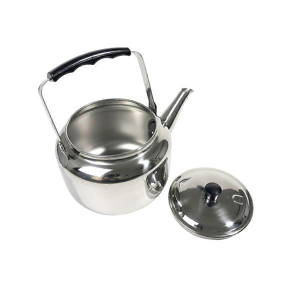 Kitchen Gadget Tea Kettle Ergonomic Handle Home Cooking 3L Silver 1Pc