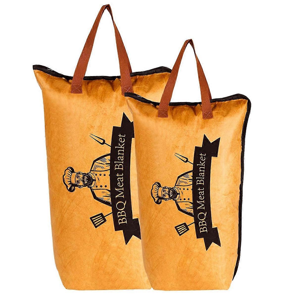 BBQ Blanket for Resting Meat, 21inch &15inch Reusable Smoker Meat Resting Blanket for Picnic BBQ Pa