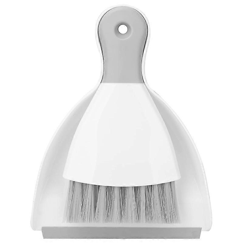Mini Handheld Dust Pan with Cleaning Brush Combo for Home, Desktop