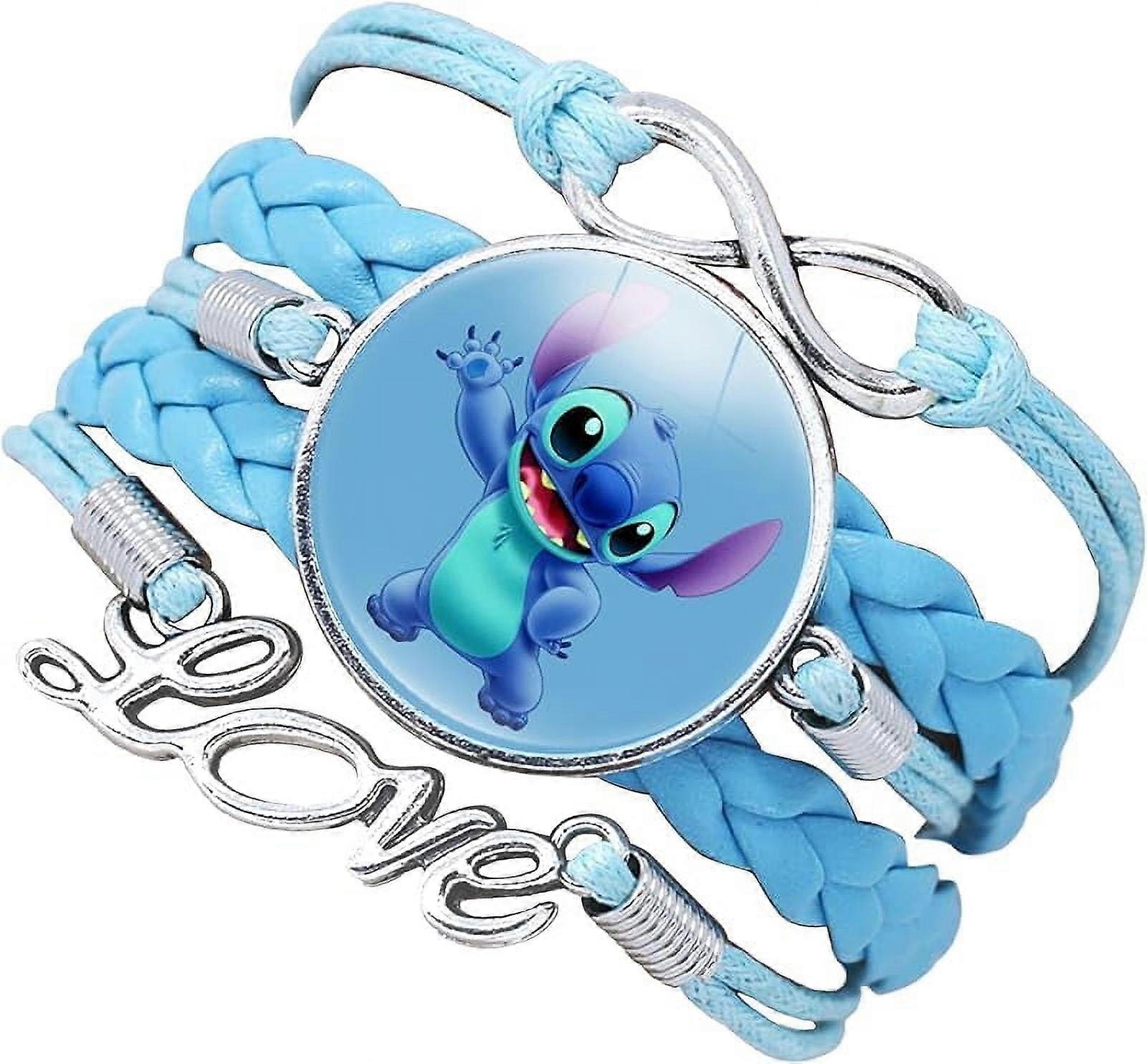 Stitch Bracelet for Party, Lilo and Stitch Gift Stitch Stuff Women Girls Birthday Gifts Charm Bracelet