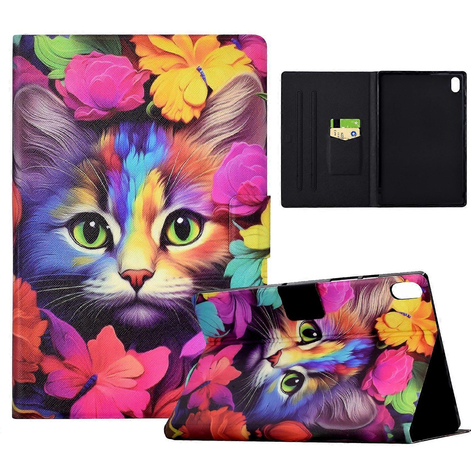 Voltage Painted Smart Leder Tablet-Hülle