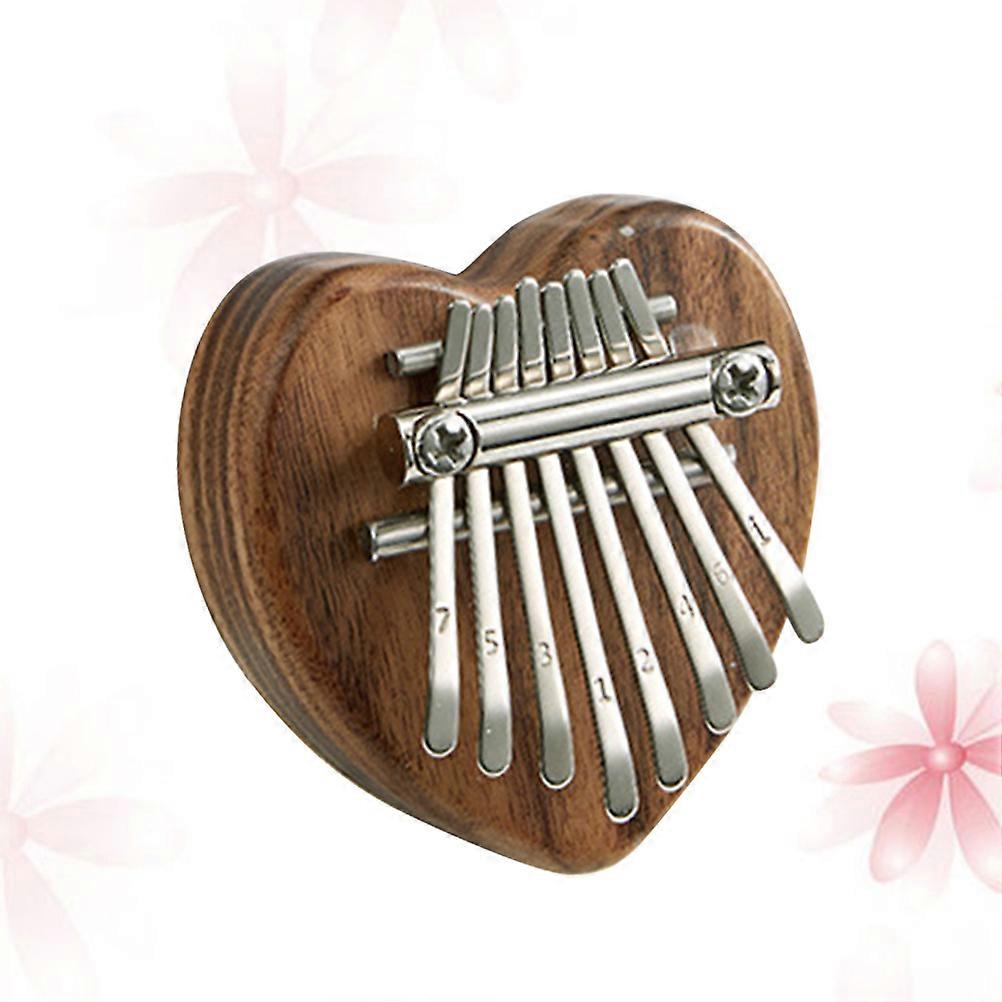 Thumb Piano 8 Keys Kalimba Assembly Set for Educational Play 2Pcs Assorted Colors