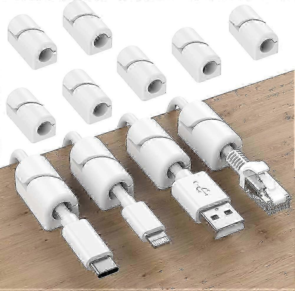 Cable Holder Cable Clips Cable Management, 20-pack Cable Clips Cable Management Gift