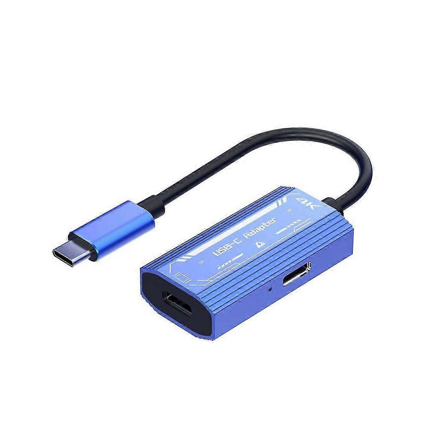 Adapter wyświetlacza inteligentnych okularów USB C na 4K@60Hz AR z PD100W dla Rokid / Xreal AR dla Switch SteamDec