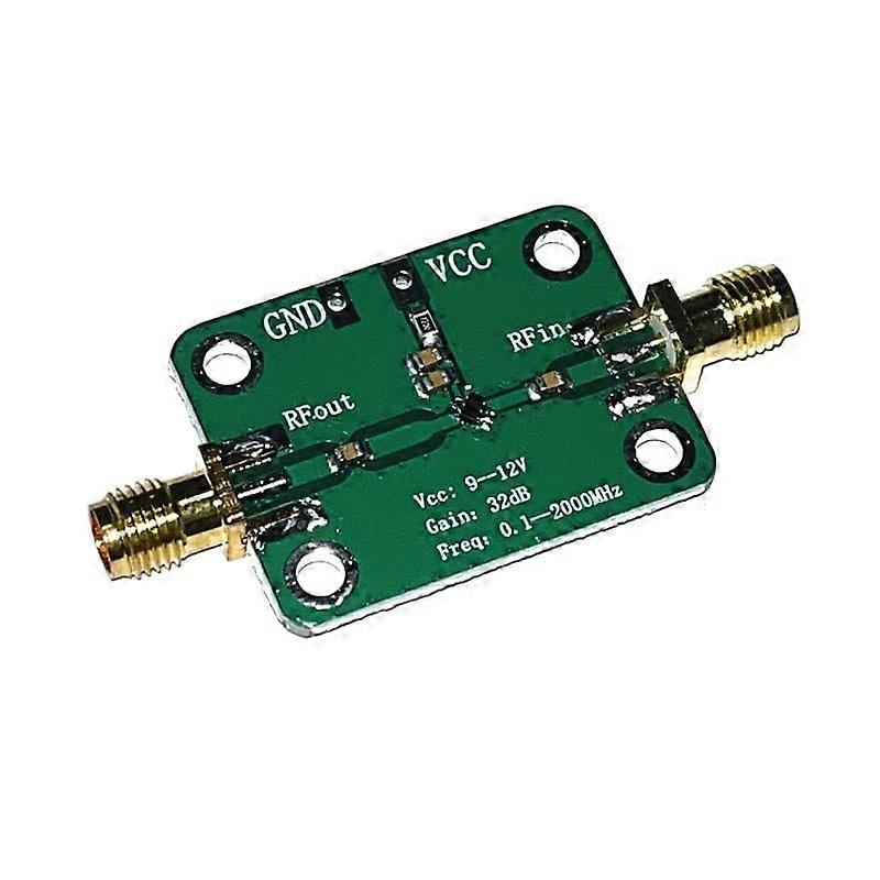 RF Broadband Amplifier Low Noise Amplifier Medium Power LNA (0.1-2000MHz Gain 30dB)
