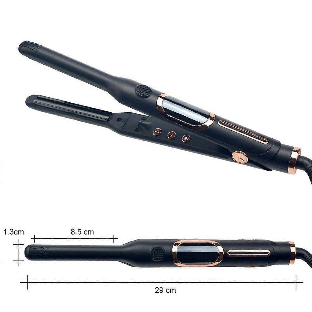 Piccolo ferro piatto per capelli corti, matita regolabile in temperatura Ferro piatto Riscaldamento rapido, orso