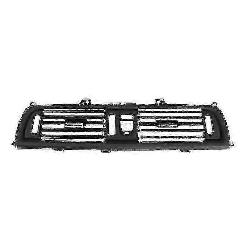 Black air vent grille for 5 Series F10 F11 F18 with chrome trim