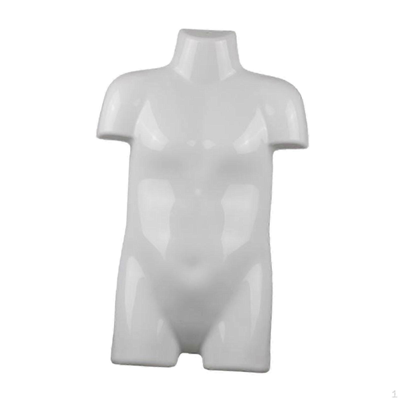 Kid Mannequin Torso Half Body Child Clothes Showing Rack Display Model for Retail