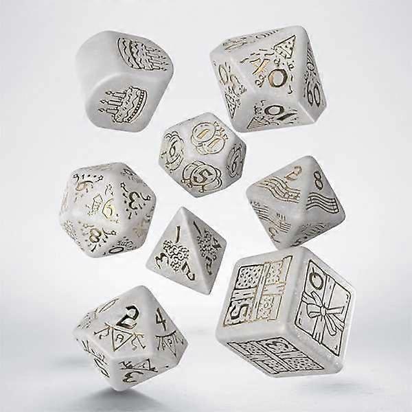 Q Workshop Happy Birthday Dice Set - 20 Years Anniversary