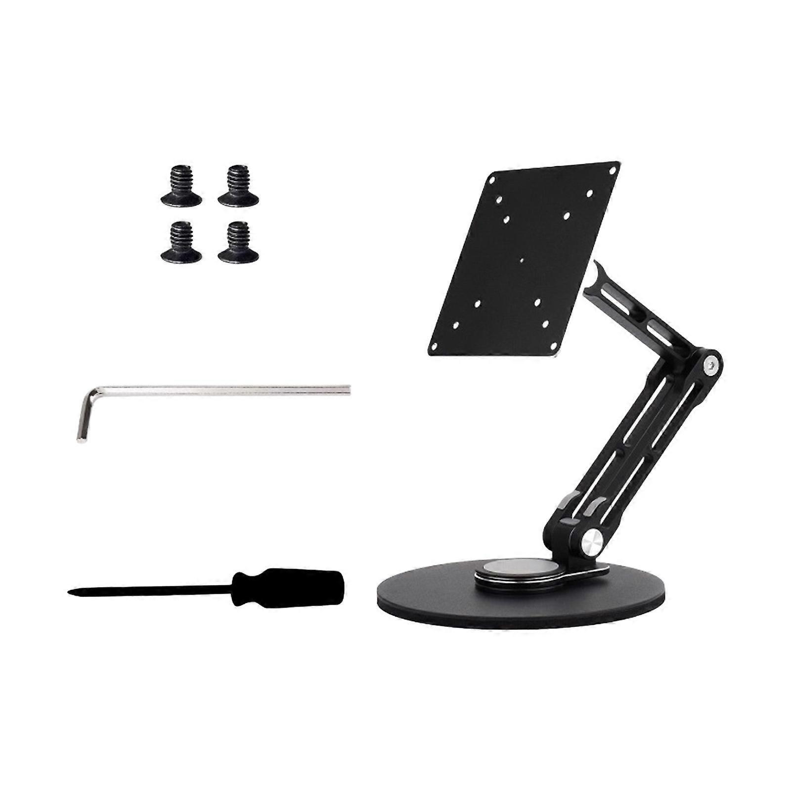 Aluminum Stand for Protable Monitor Table Bracket Adjustable 360 Rotation Base Strong Load Capacity Desk Stand Accessory Multicolor