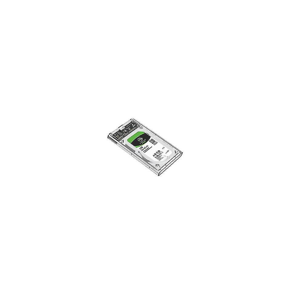 Cd Yp1 2.5inch Usb3.0 To Sata3.0 Hdd Ssd Hard Drive Enclosure Transparent 5gbps Hard Disk External Case