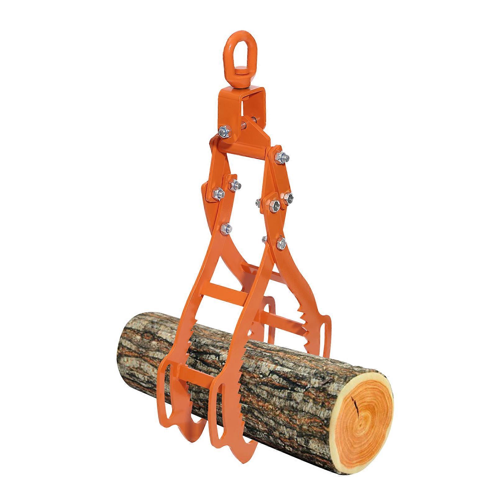 71cm/28in Heavy Log Lifting Tong 1202kg/2650lbs Timber 4 Claw Log Lifter for Log Lifting