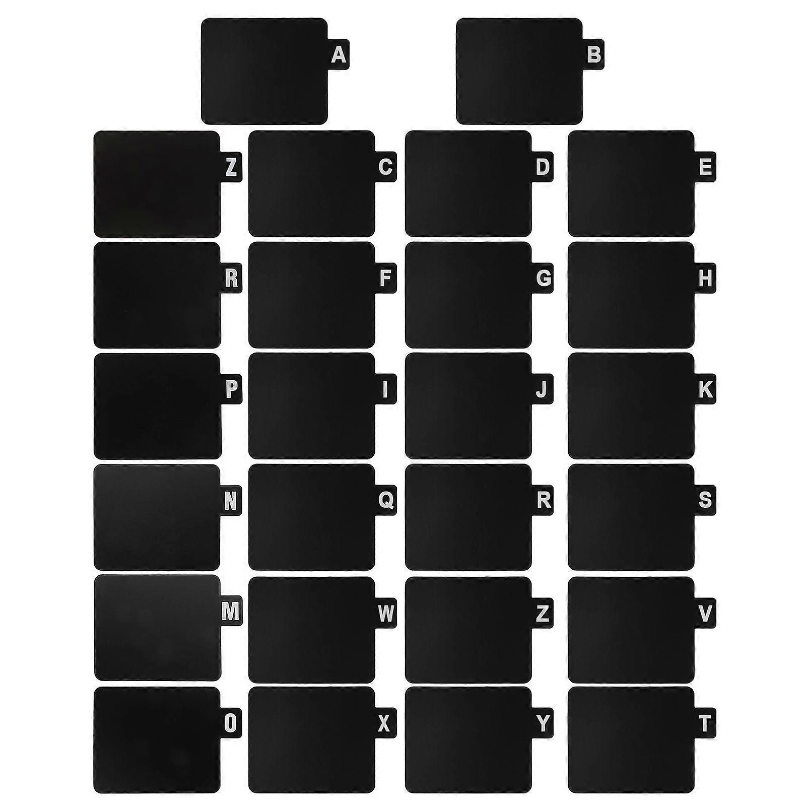 1 סט מחיצות תקליטי ויניל AZ חוצצים אלפביתיים ארגונית תקליטי ויניל לאלבומי תקליטי אחסון תקליטים ויניל