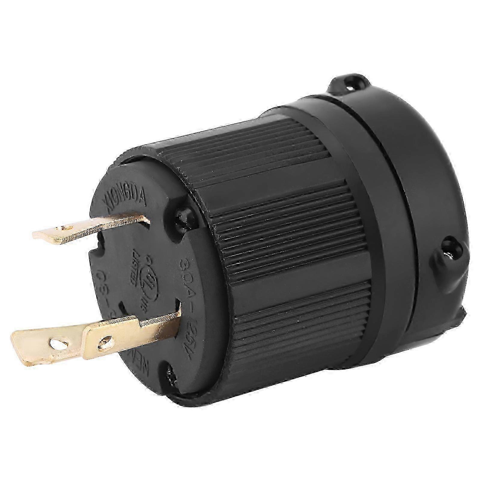 NEMA L5-30 30A 125V 3 Wire Twist Lock Electrical Plug Connector