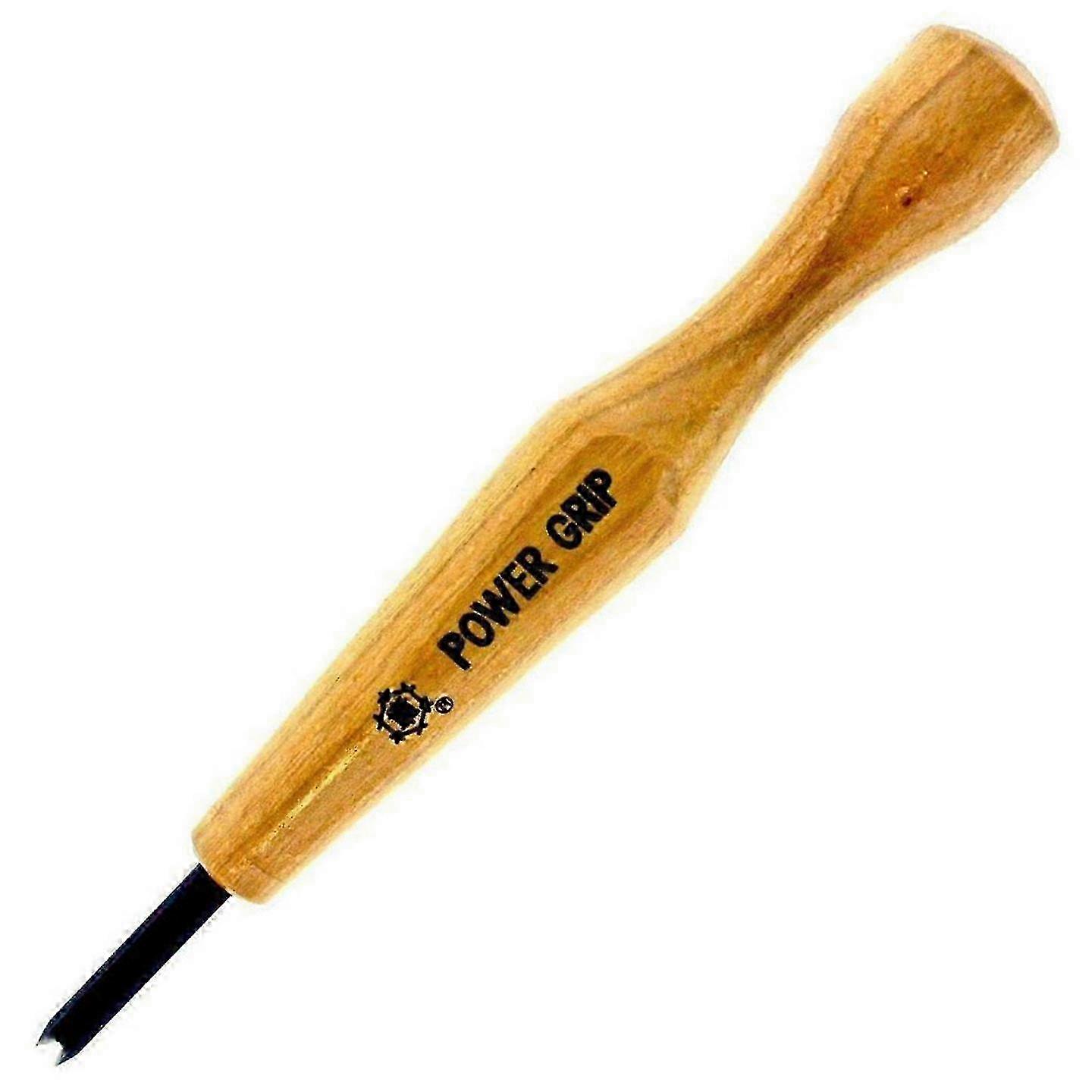 Mikisyo Power Grip Wood Carving & PMC Parting Tool 60 Degree V Gouge 3mm