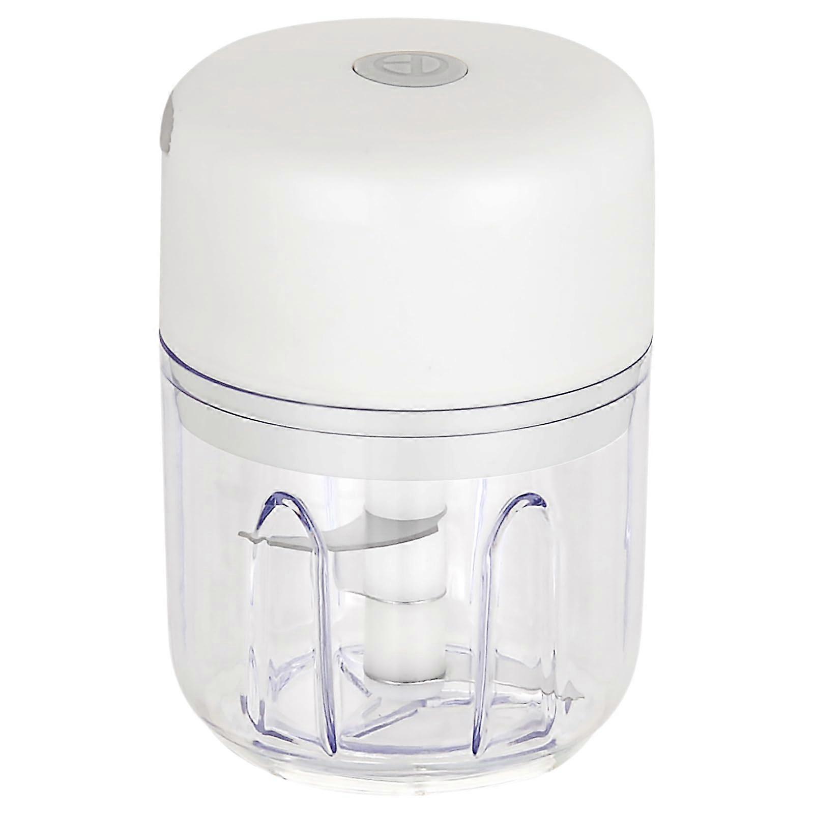 Electric Food Processor Garlic Grinder Vegetable Chopper Onion Cutter White Kitchen Appliance