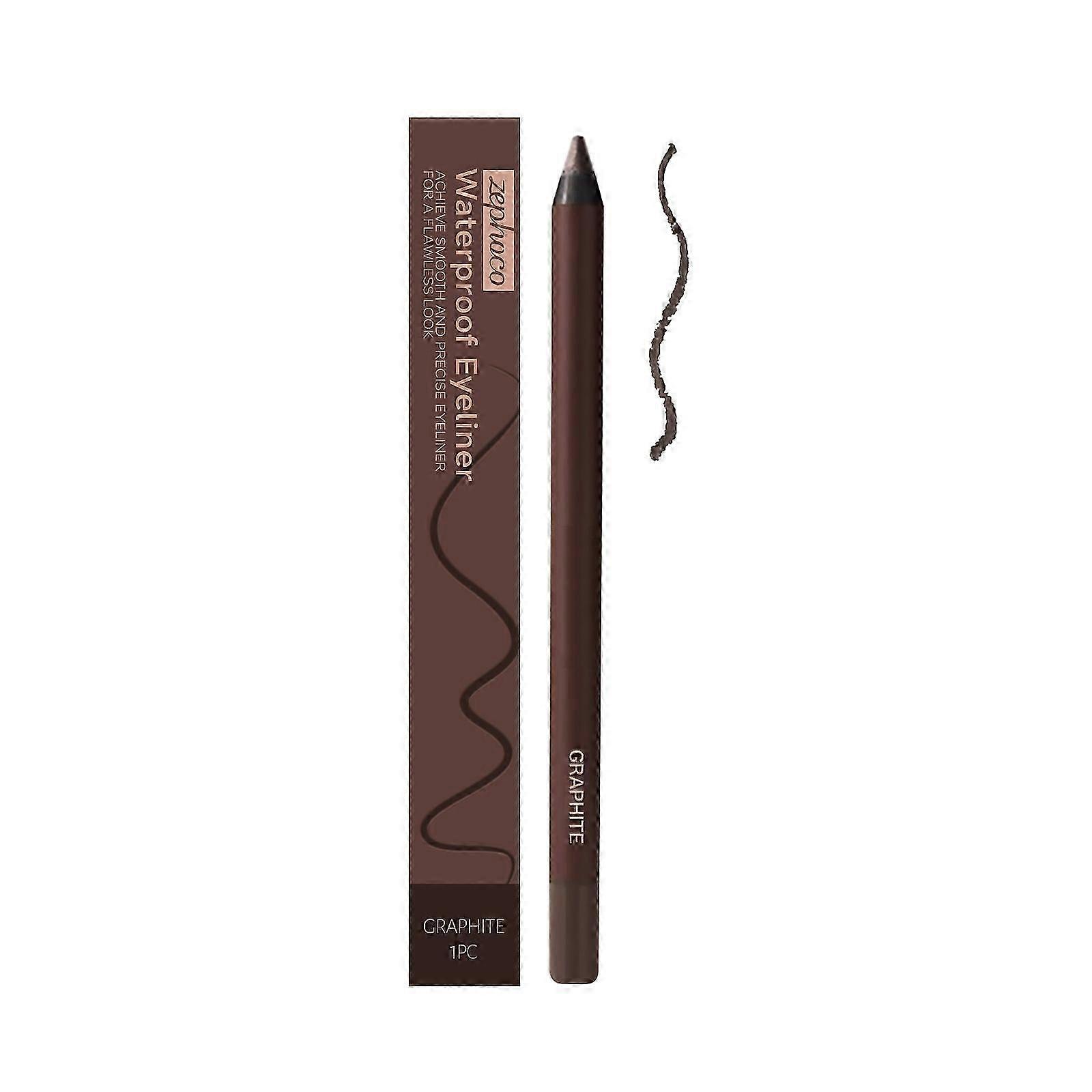 Graphite Eyeliner - Long-Lasting, Moisturizing, Smudge-Proof Eye Makeup