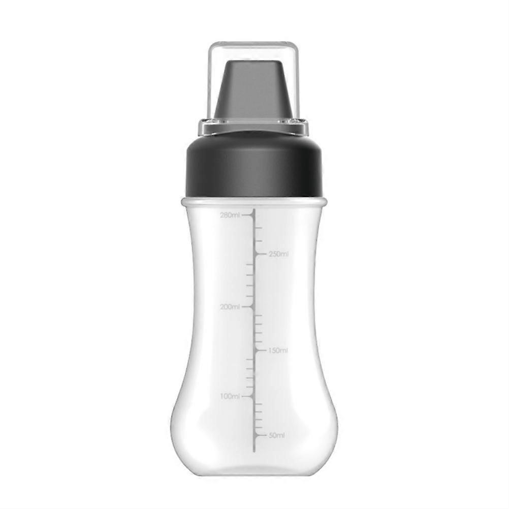 5 Hole Seasoning Extruded Bottle Seasoning Spray Bottle with Scale for Ketchup Salad Dressing