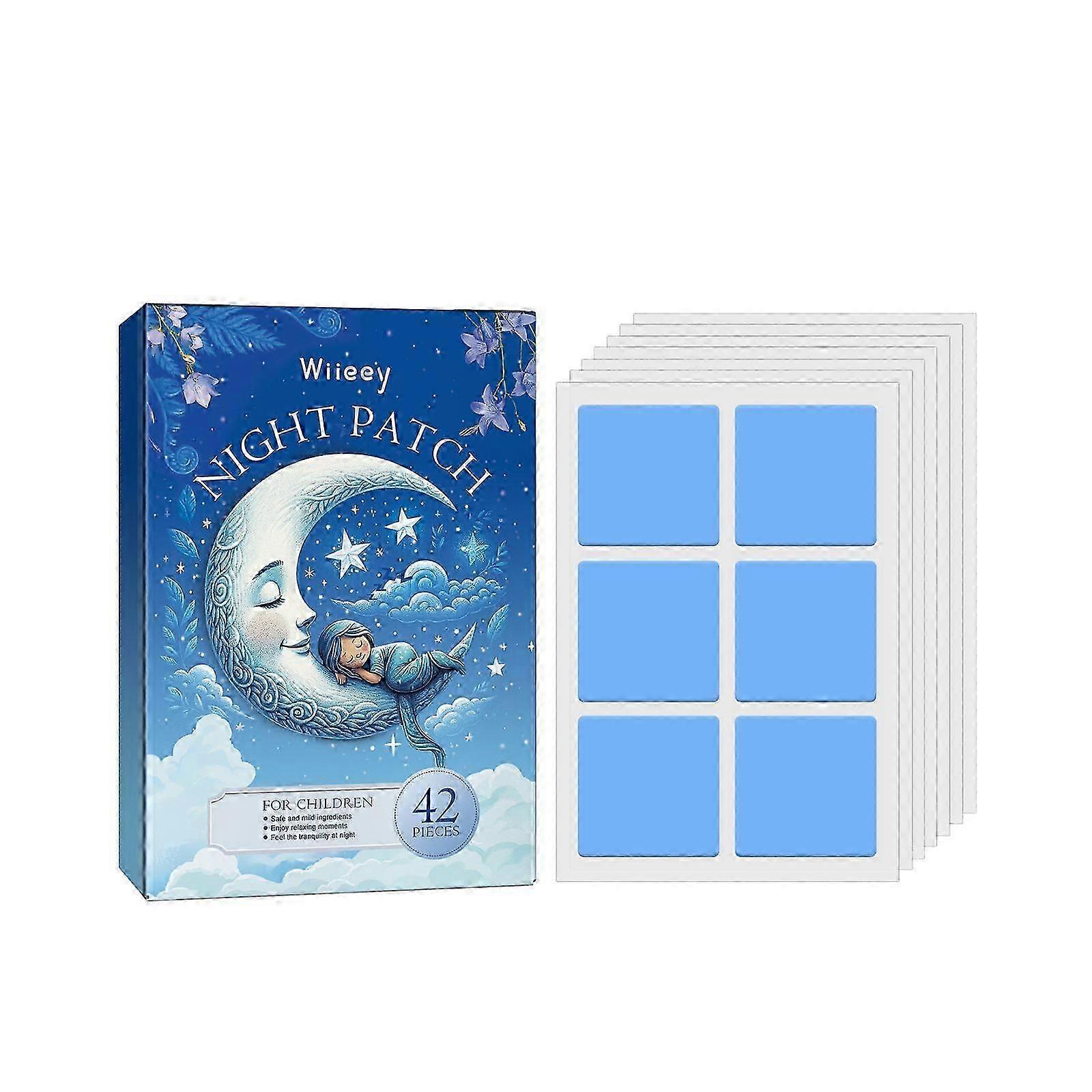 Wiieey Children's Sleep Patches Help Children Fall Asleep Gently And Quickly At Night, Providing A Good Sleep Quality And Calming Effect