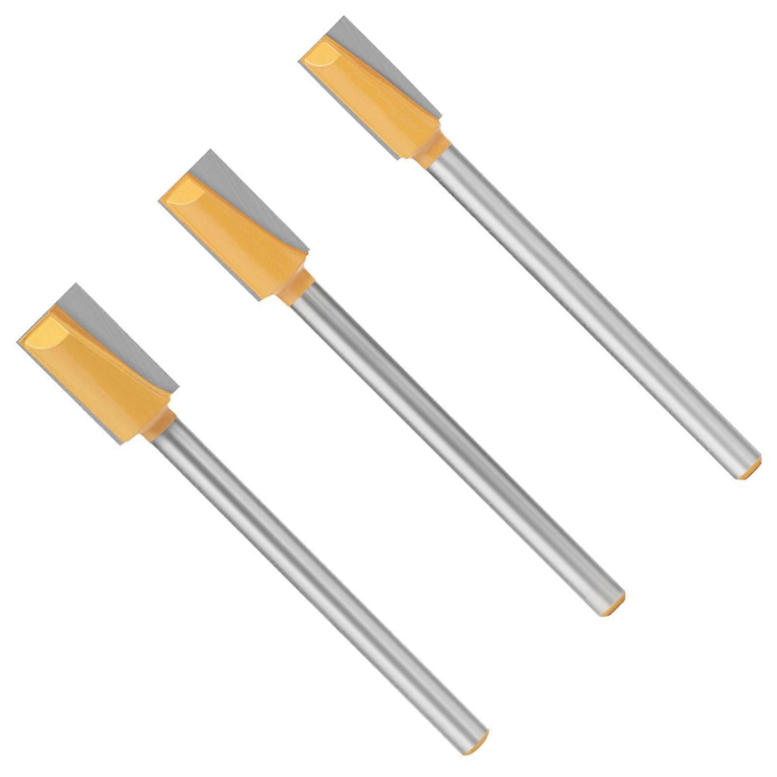 Extended Reach Carbides Wood Router Bit Produced For Electric Tool Compatibility And Piercing Edges Multicolor