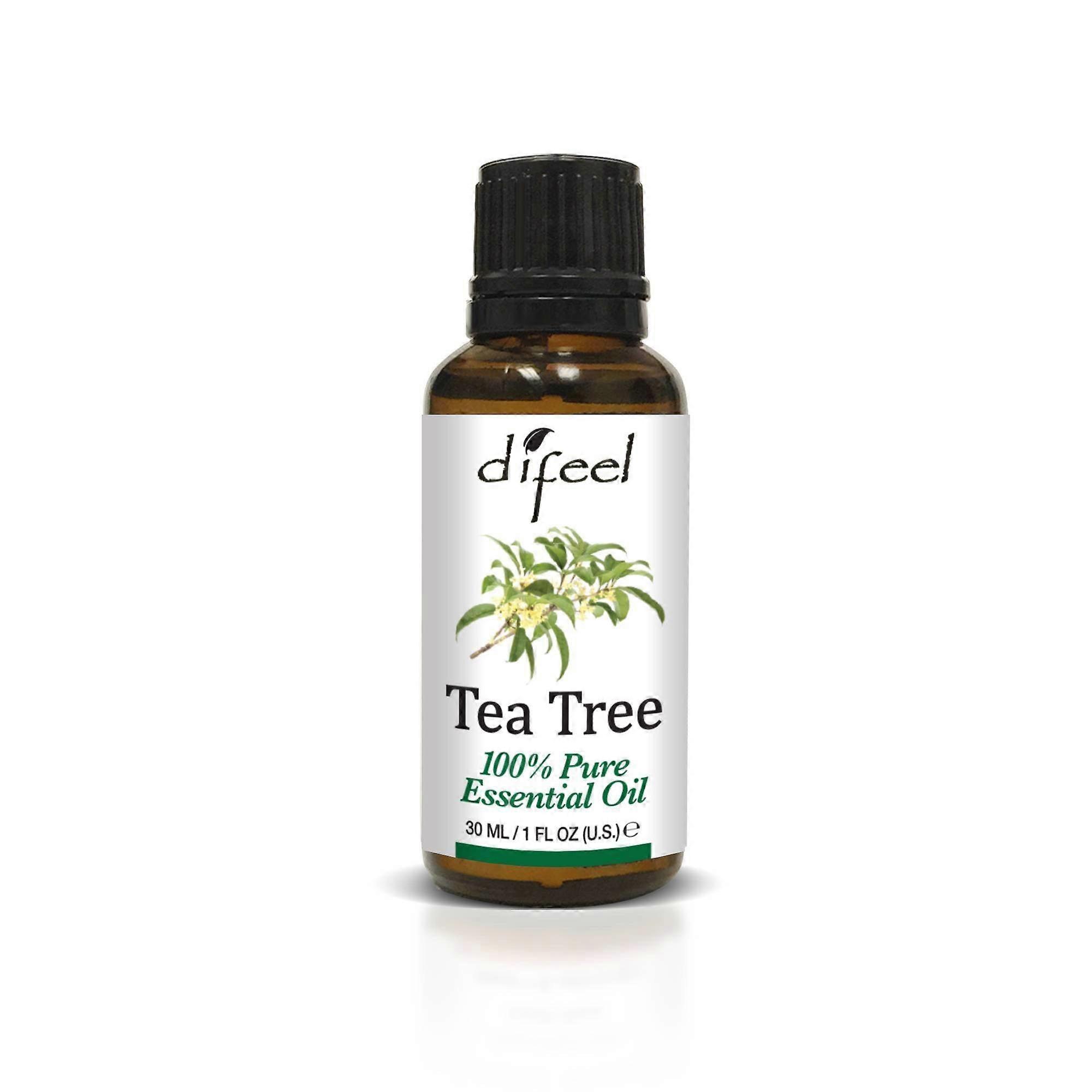 Difeel Pure Essential Tea Tree Oil, 1 Oz
