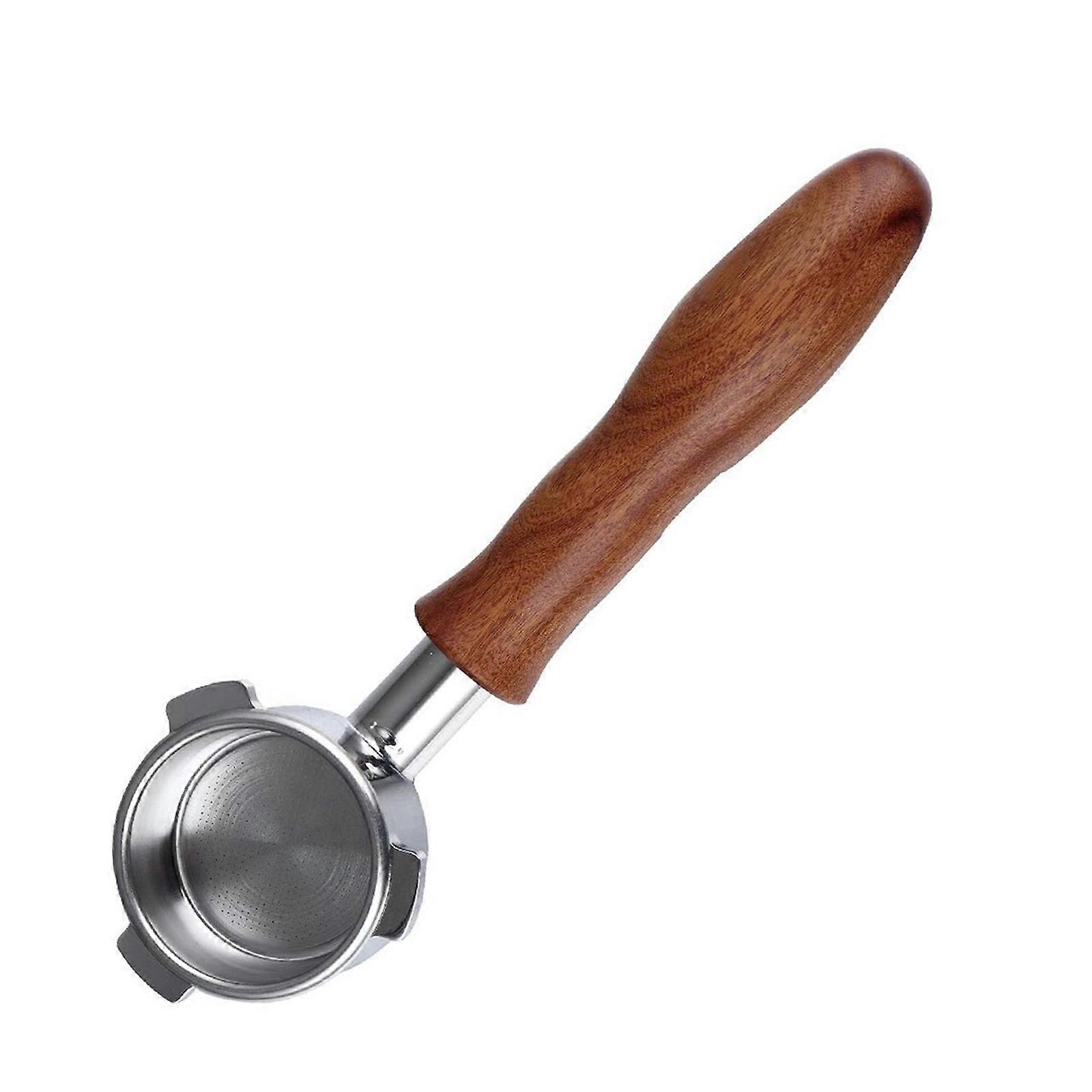 Professional Metal Coffee Machine Handle Rustproof Construction Stainless Steels Basket Portafilter Replacement Part Multicolor