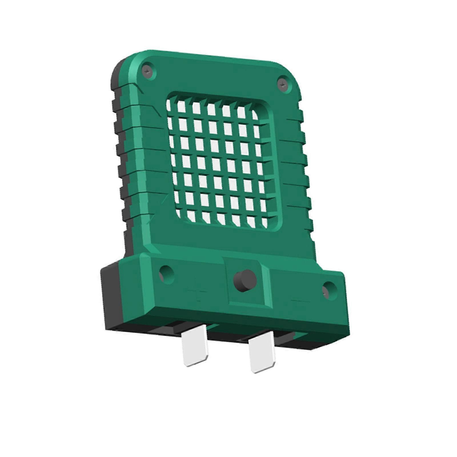Portable Cordless Work Light Suitable With Power Tool Batteries Convenient Design 2 Brightness Level For Indoor Outdoor  Green