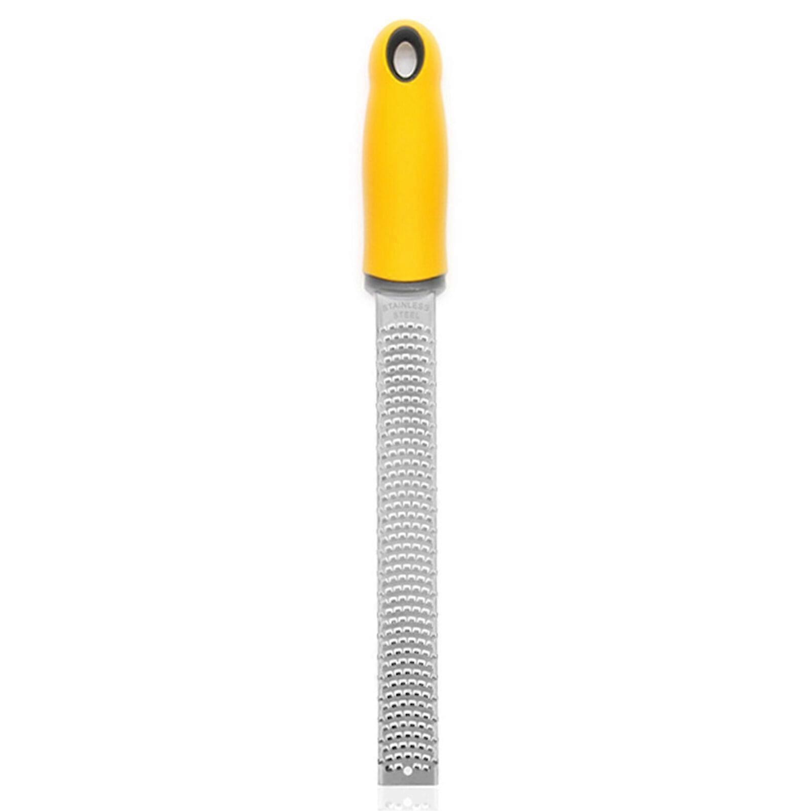 Generic Citrus Zester Cheese Grater Stainless Steel Citrus Zester Grater with Handle Lemon Zester for Kitchen
