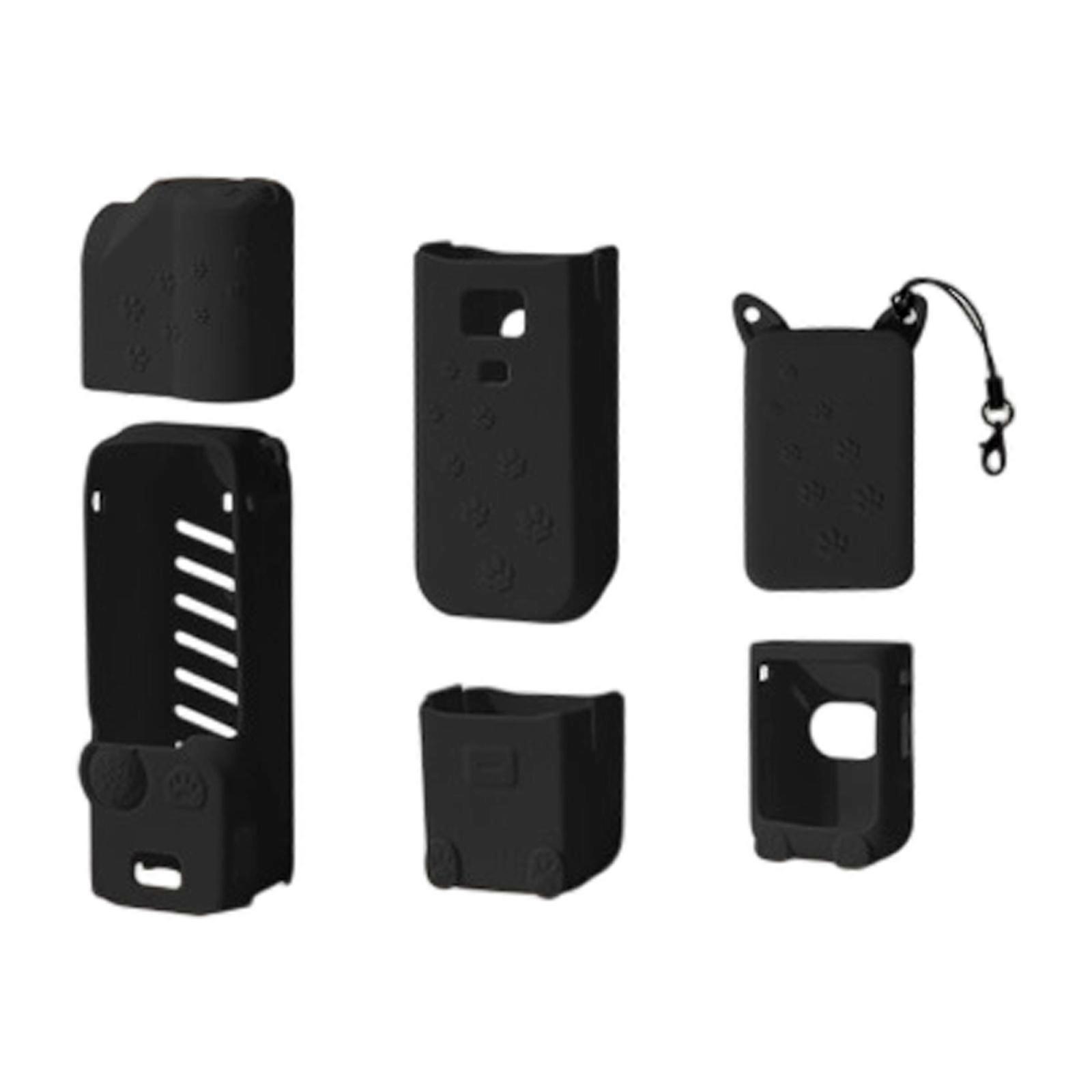 Permanent Elastomer Guard For Transportable Recording Equipment Not Slip Face Multiple Color Preferences Thin Outline  Black