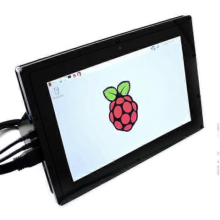 (New) WAVESHARE 10.1inch HDMI LCD (B) Resistive Touch Screen, HDMI interface with Case, Supports Multi mini-PCs