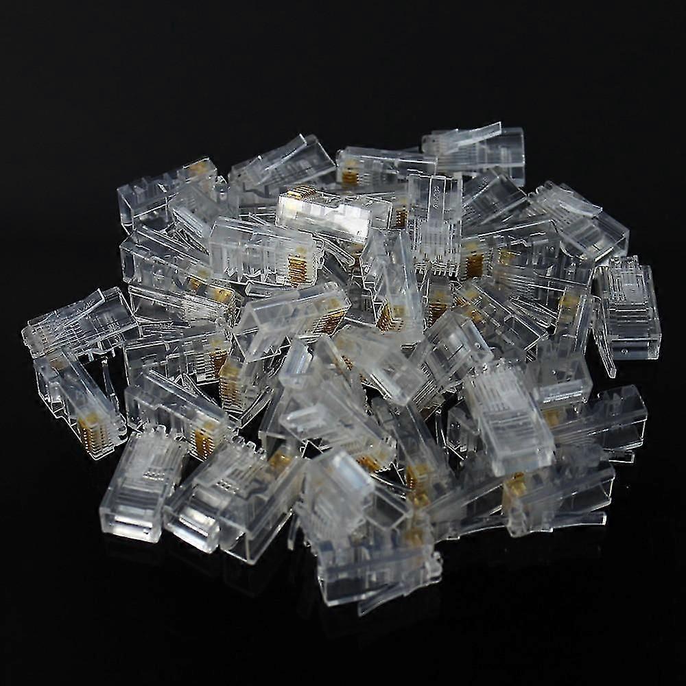 20/50/100pcs Rj45 Ethernet Cables Module Plug Network Connector