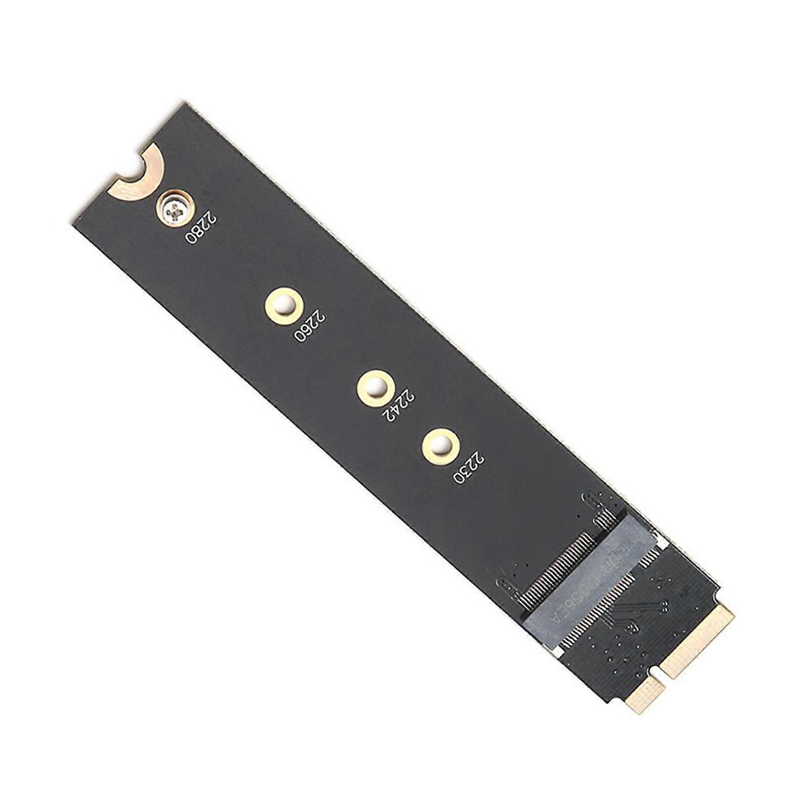 M.2 NGFF SATA to A1465 A1466 (2012 Year ) Adapter for  Air SSD Replacement, HDD Hard Disk Drive Converter Card Multicolor