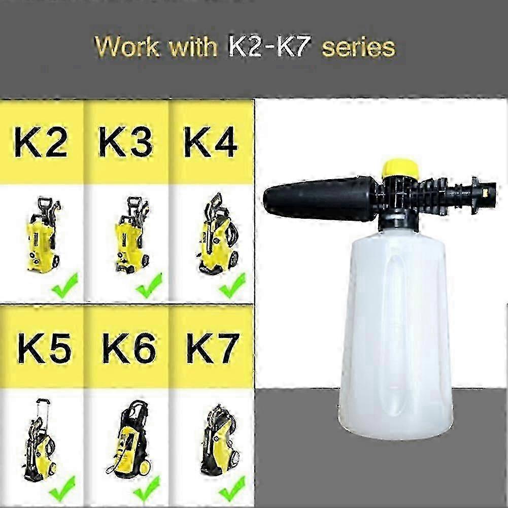 w For K Series K2/K3/K4/K5/K6/K7 Foam Sprayer Nozzle